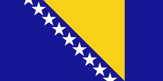 drapeau Bosnie Herzégovine