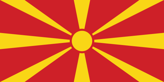 drapeau Macedoine